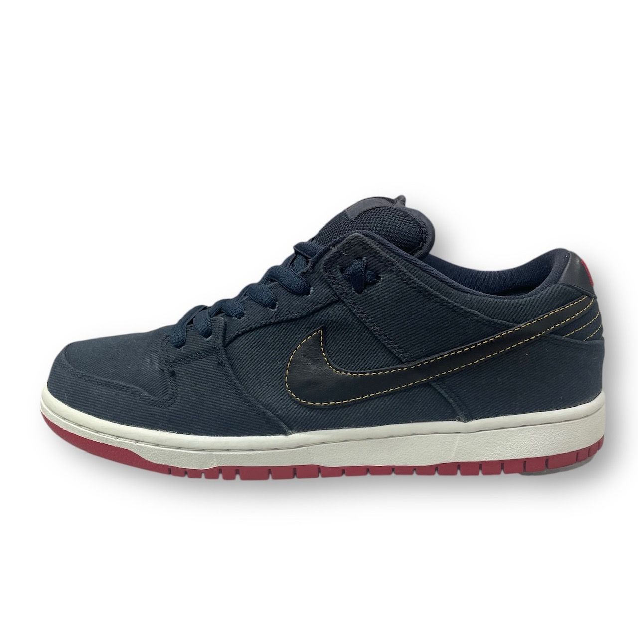 NIKE Levi's リーバイス denim dunk SB ダンク　コラボ NIKESB Dunk Low Levis Black Denim 26㎝ - メルカリ