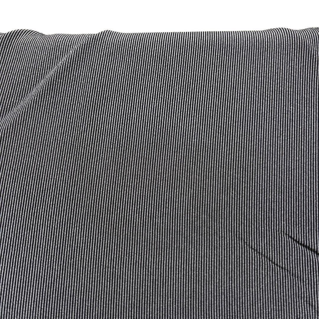 万筋 モノトーン 縦縞 小紋 着物 021a p - メルカリ 