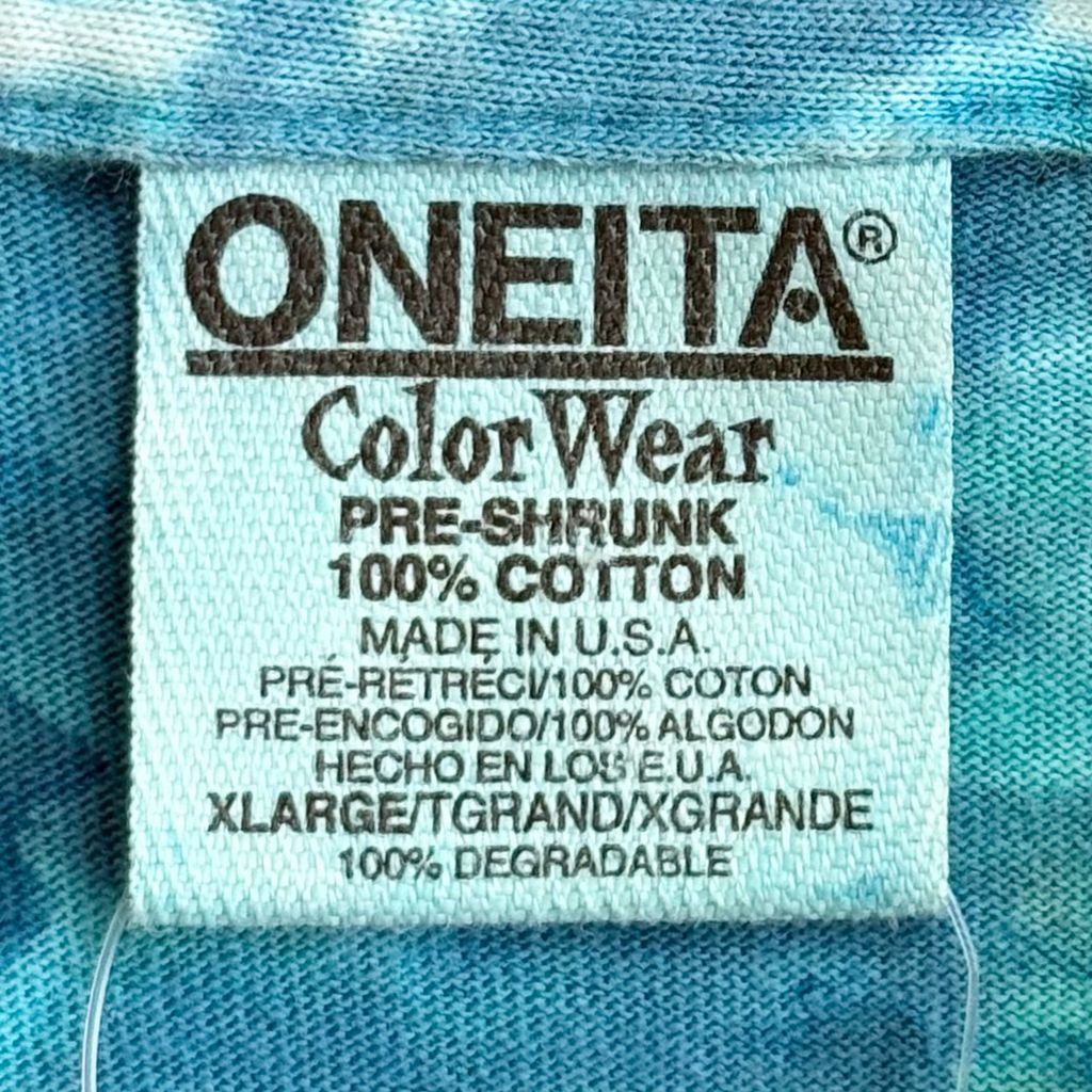 90's USA製 ONEITA オニータ タイダイ柄 RON JON surf shop ロン