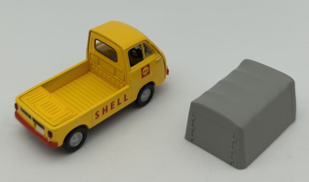 トミーテック トミカラマVINTAGE ガソリンスタンド(シェル) 02a