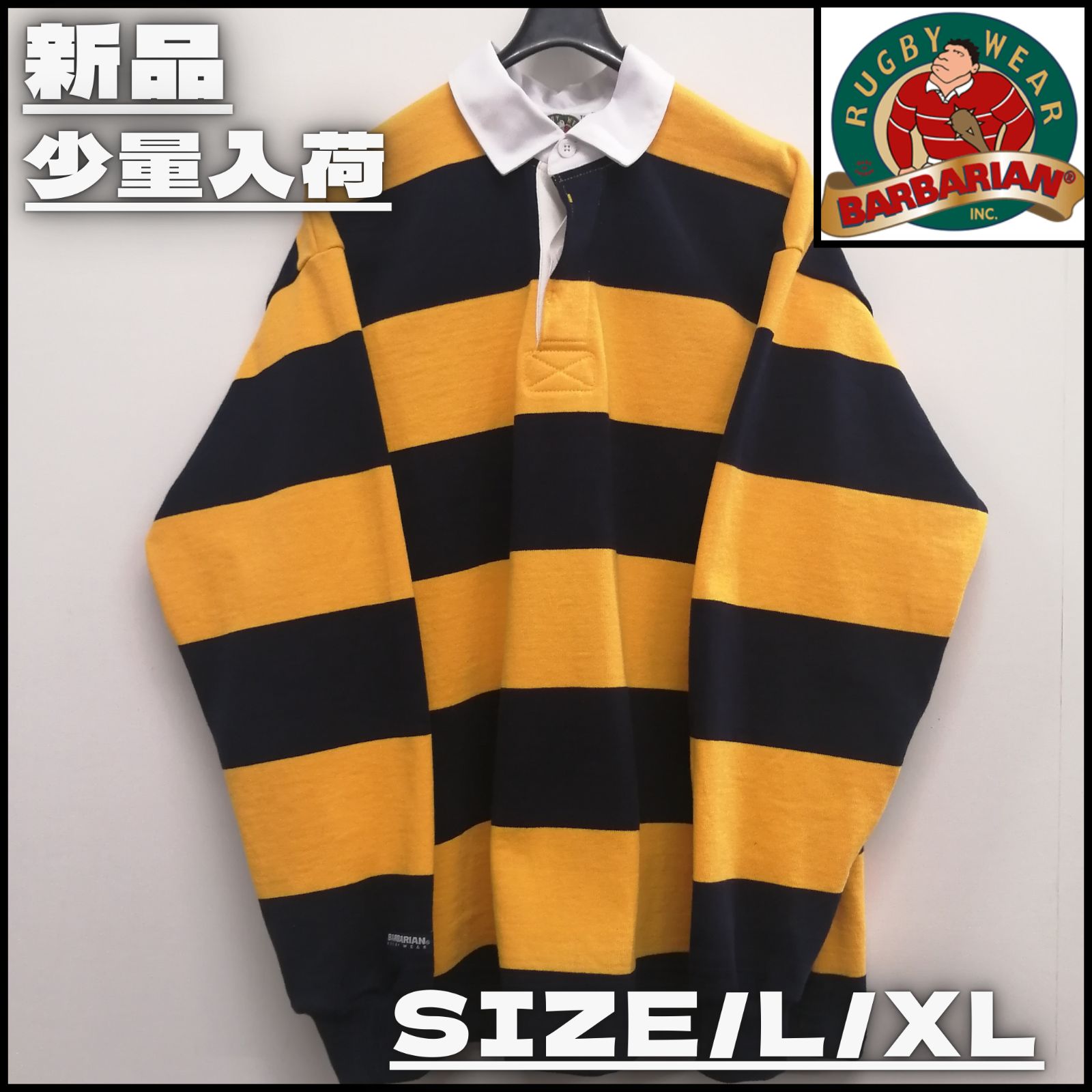 【バーバリアン】ラガーシャツ　XL 新品タグ付き 楽天市場】バーバリアン BARBARIAN SPECIAL EDITION L/S RUGGER