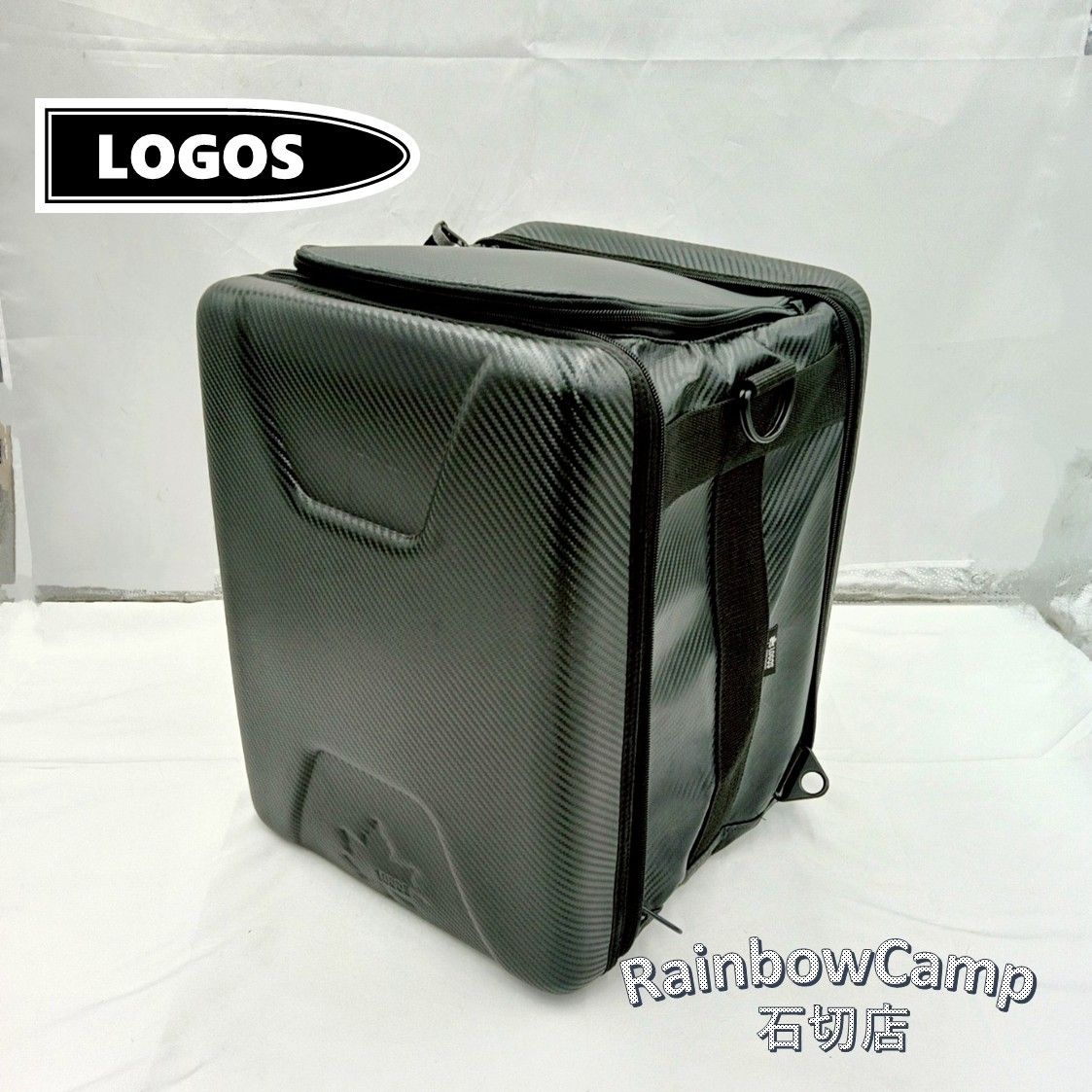 LOGOS ロゴス ハイパー氷点下クールマスター リュックXL カーボン 容量35L 肩掛けベルト欠損
