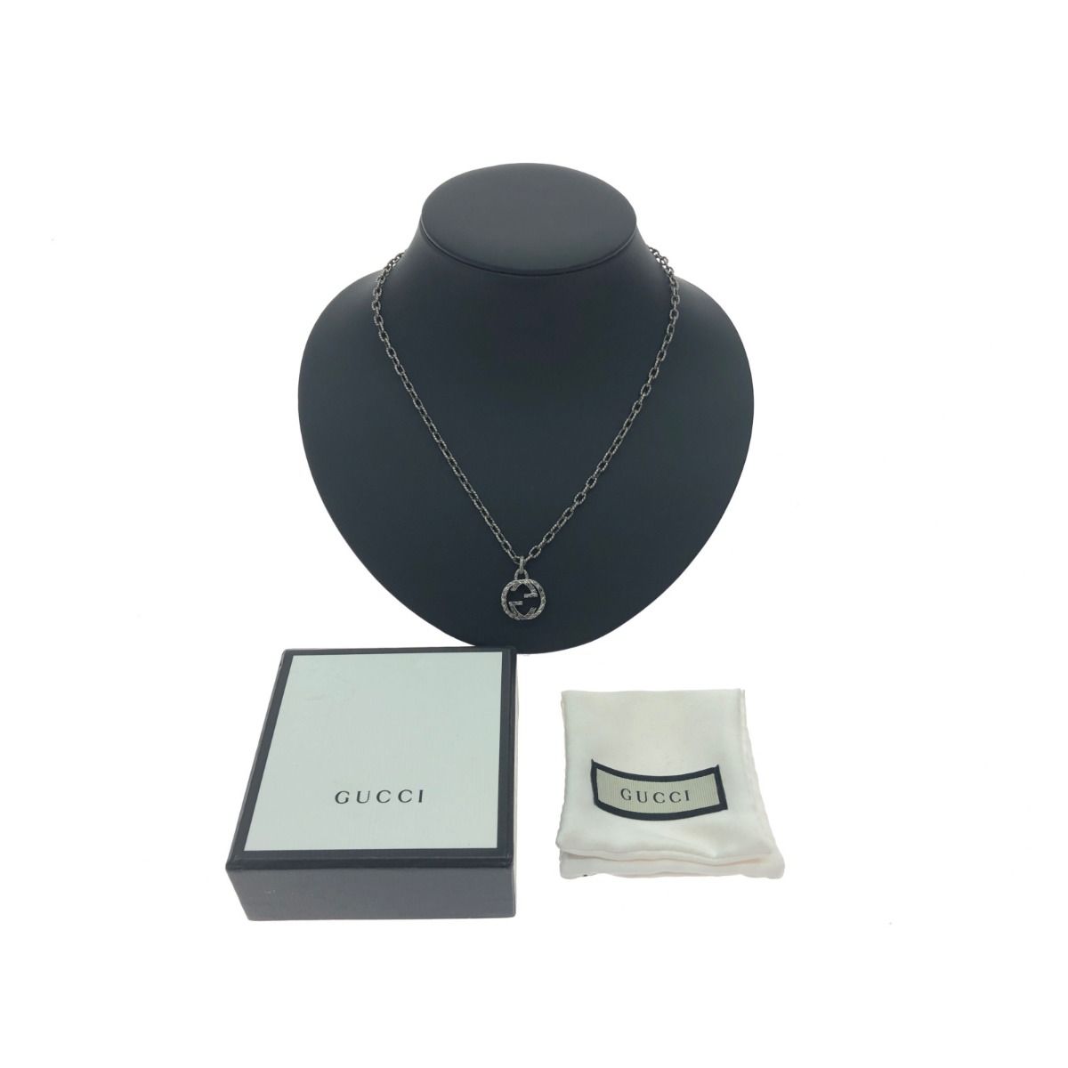 ★送料込★GUCCI ネックレス ユニセックス グッチ GUCCI ネックレス シルバー925 ユニセックス 中古