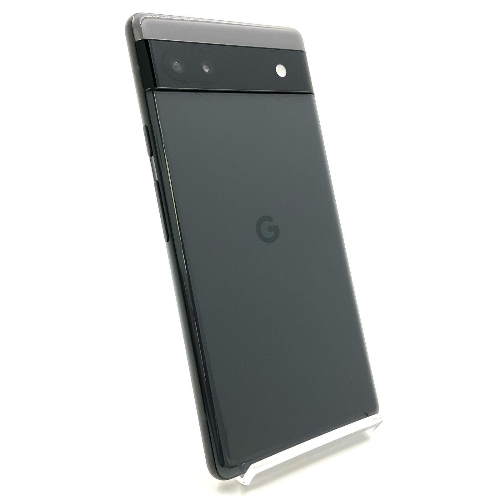 【全額返金保証】【最速発送】Google Pixel 6a 128GB チャコール Softbank GB17L 白ロム 美品 動作確認済