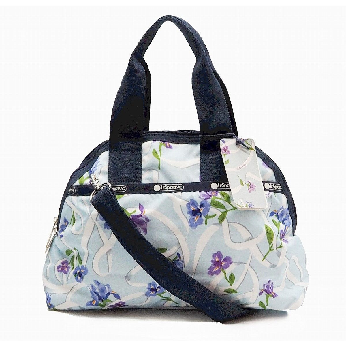 【N 新品/未使用品】LeSportsac レスポートサック YORK SATCHEL ヨーク サッチェル リボンズオブホープ ハンドバッグ