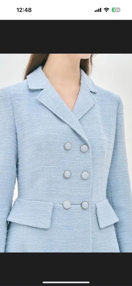 ハンサムマイン ウールブレンド グリッタートレッドドレス ONE PIECE 23fw WWW_MORNINGWALKER_COM