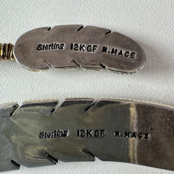 Navajo/ナバホ族 Harvey Mace/ハーヴィー メイス作 12KGF