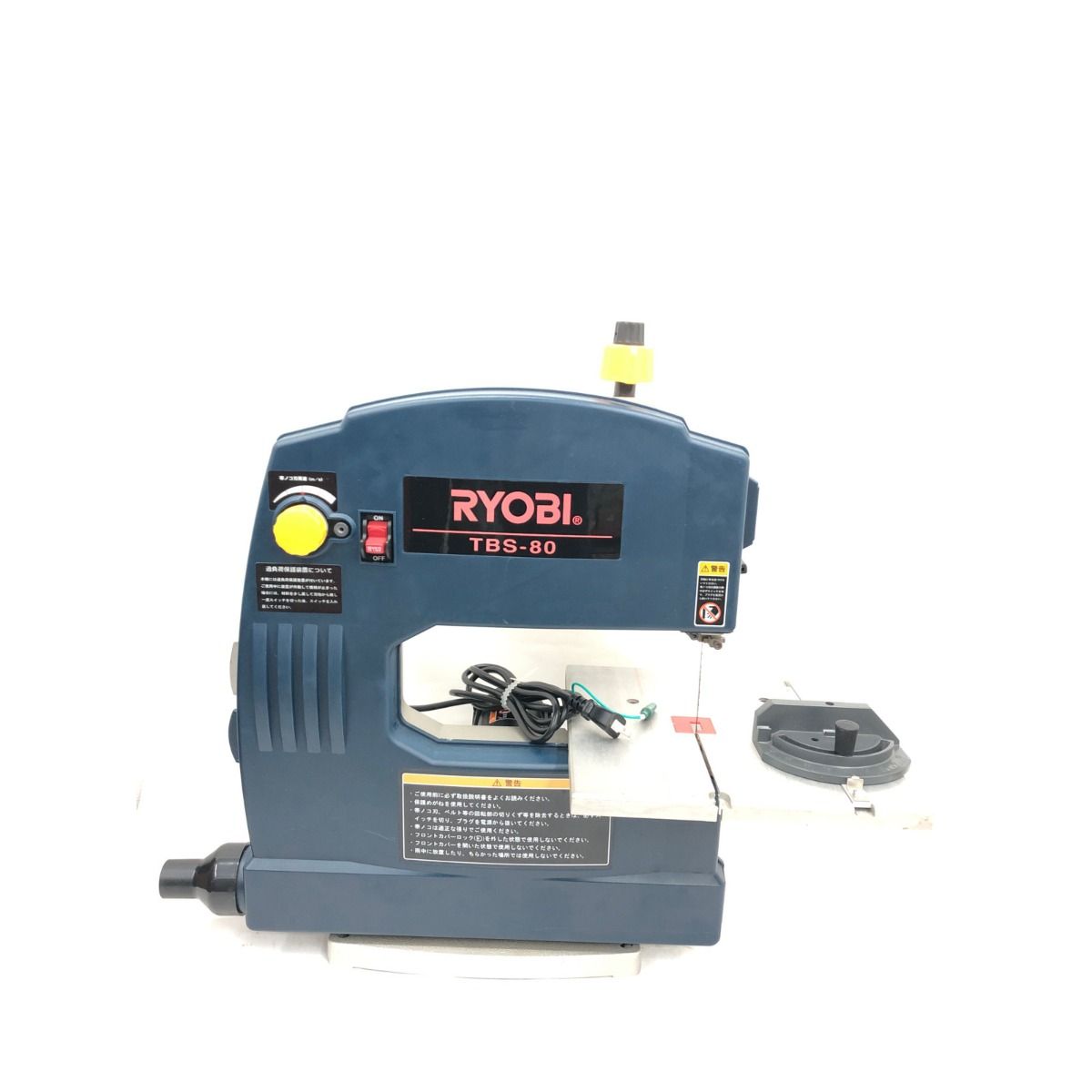 ▽▽RYOBI リョービ 電動工具 卓上糸ノコ 100Vバンドソー 縦型 木工用 