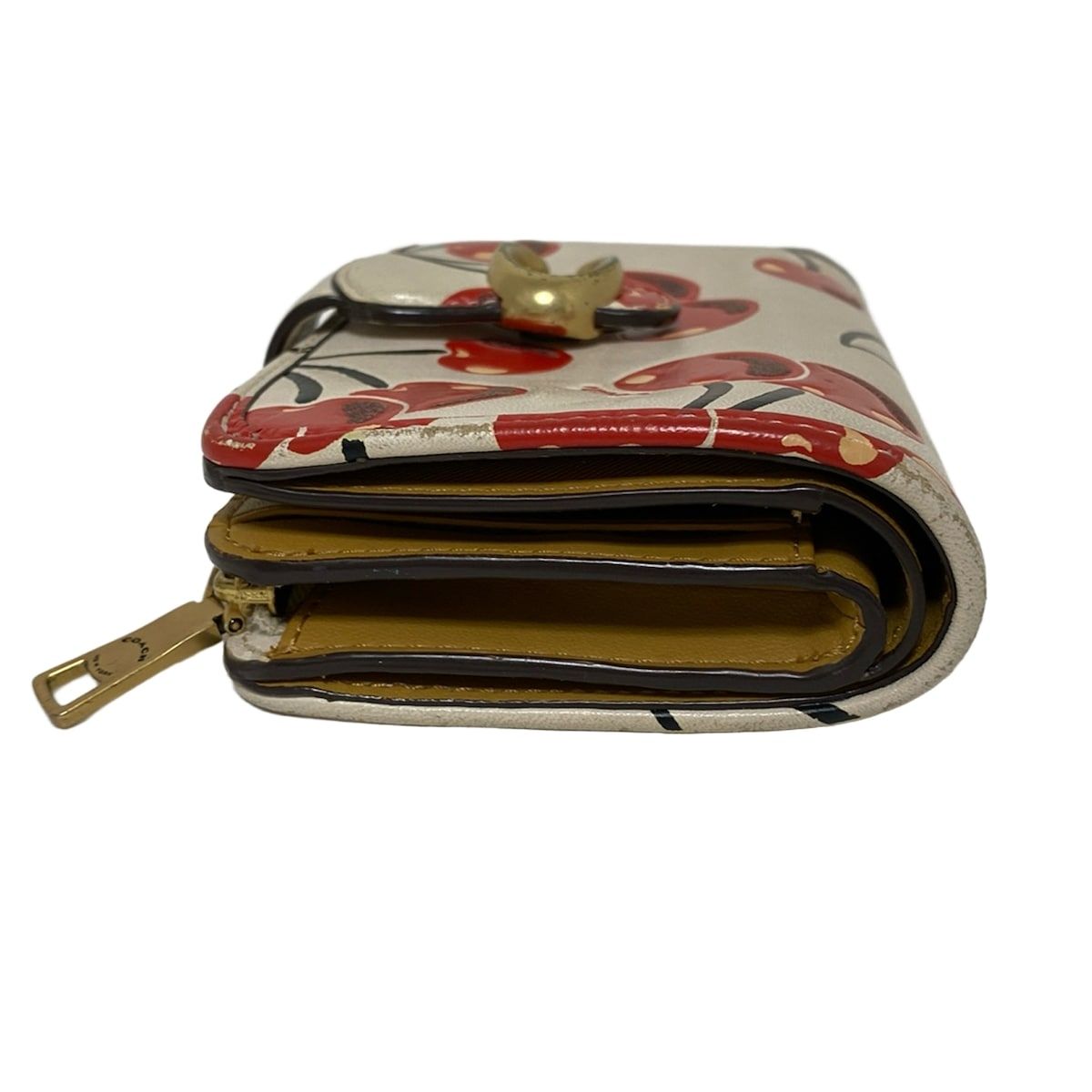 【✨美品✨】バレンシアガ エブリデイ 二つ折り財布 ゴールド 186005 BALENCIAGA バレンシアガ 二つ折り財布 カーフスキン