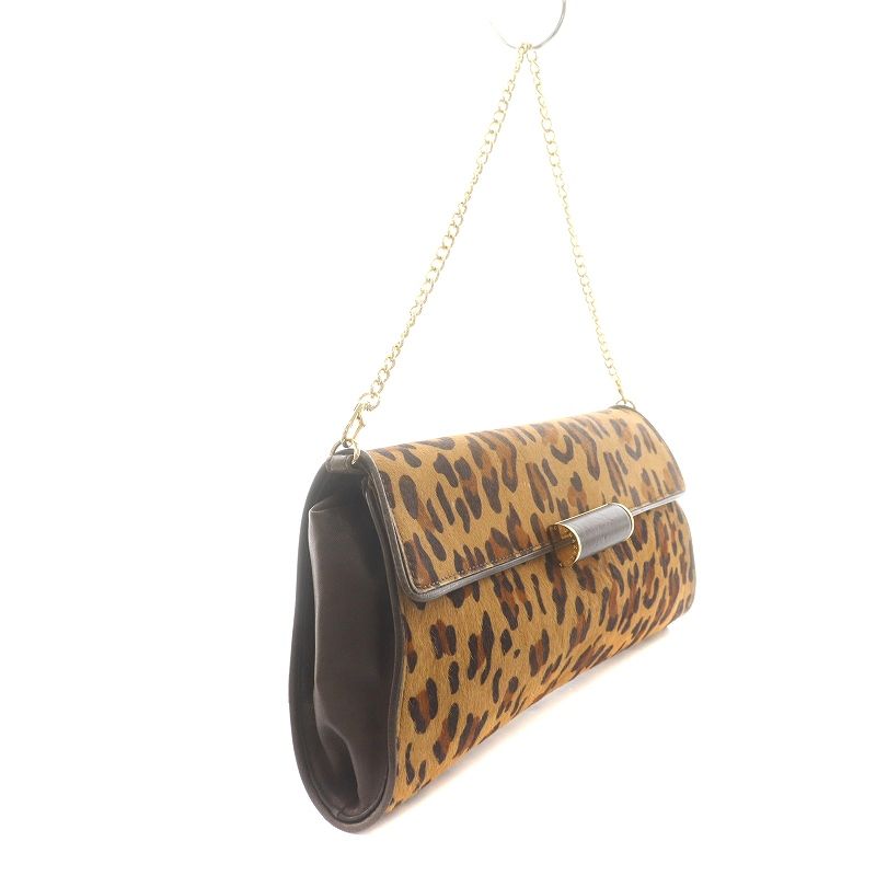 BCBGMAXAZRIA ヒョウ柄 ハンドバッグ｜ファッション