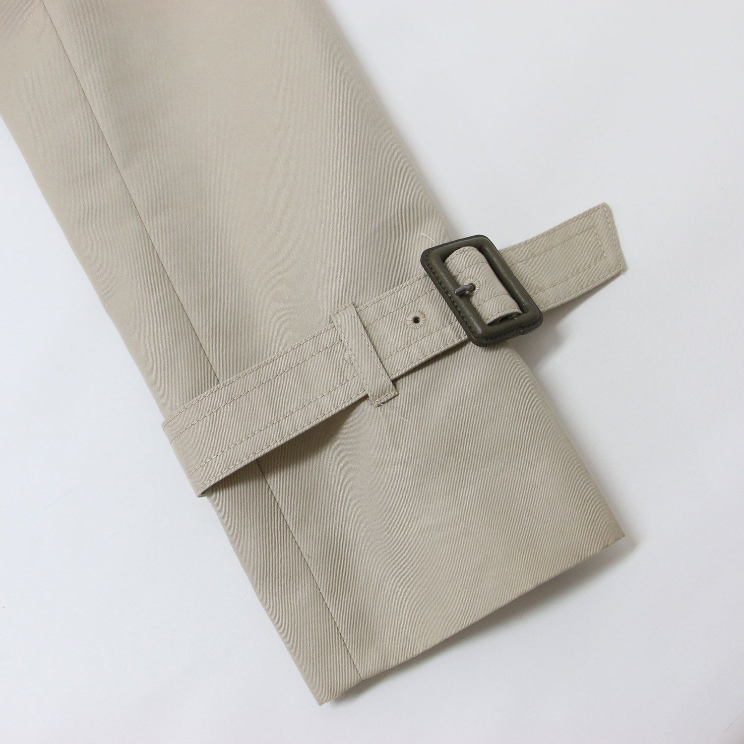 【美品】アナイ　トレンチコート　ベルテッド　ベージュ　M相当　ロング　ANAYI ANAYI トレンチコート コート シャイニータフタドレストレンチ