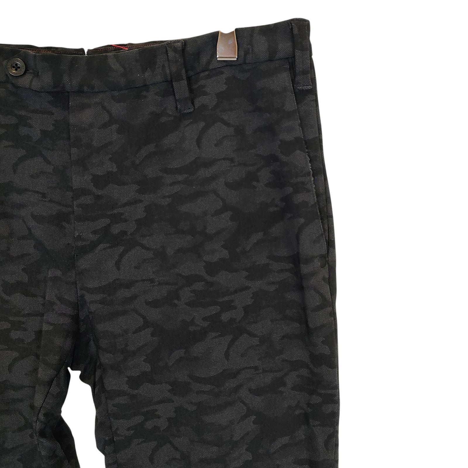 BRIEFING ブリーフィング カモフラ メンズ ゴルフ シャツ L 3Dロゴ