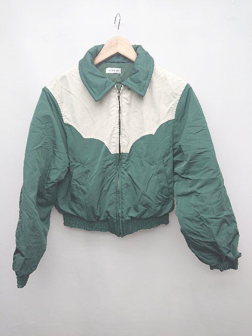 ◇ LAGUA GEM ラグア ジェム カジュアル 長袖 中綿 ジップアップ