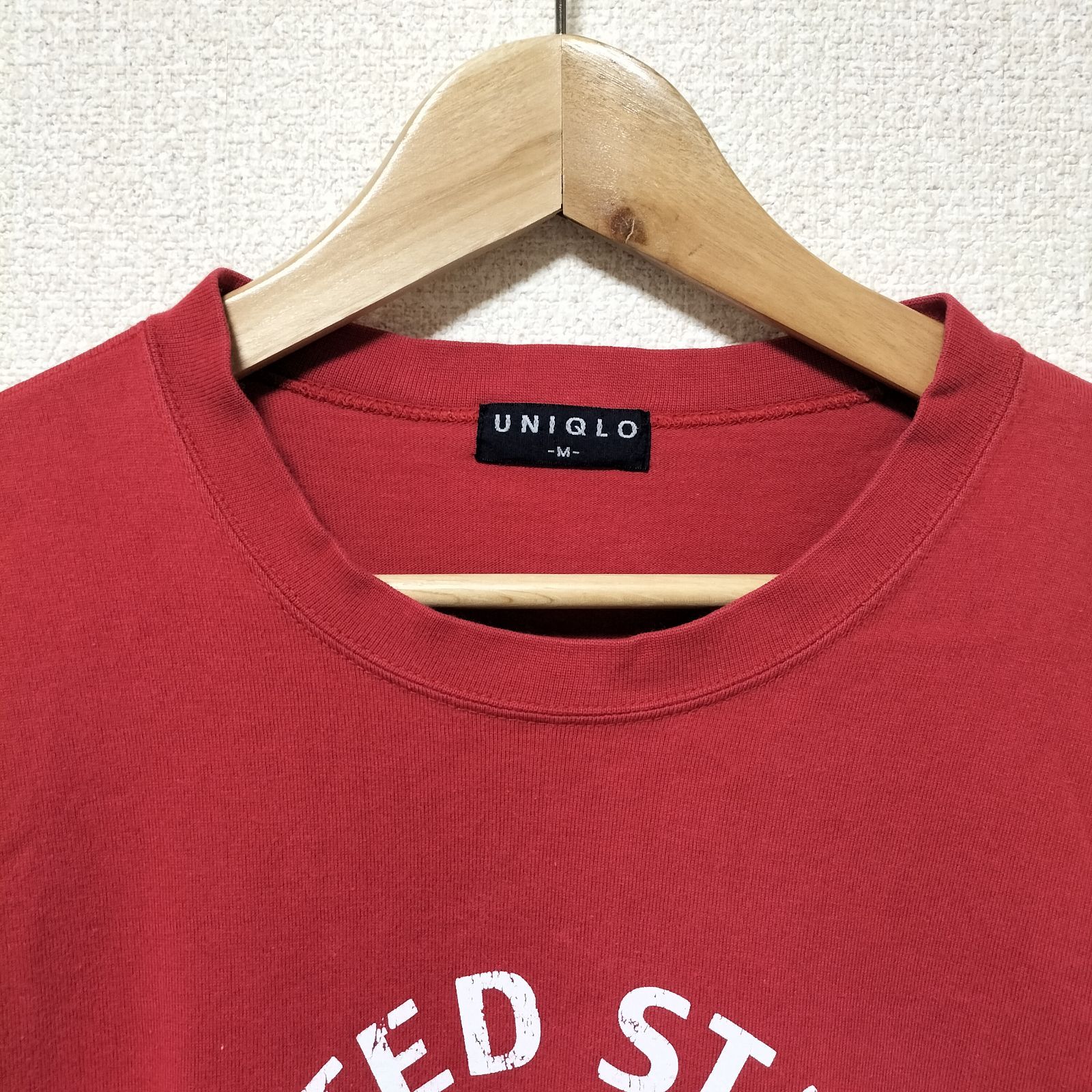 ☆90s OLD UNIQLO 紺タグ 旧タグ ロンT ナンバリングT 長袖 カットソー