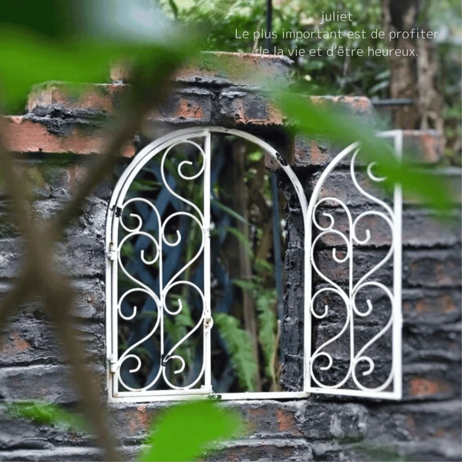 フランスアンティークアンティーク窓枠メッシュフレームシャビーシック窓枠