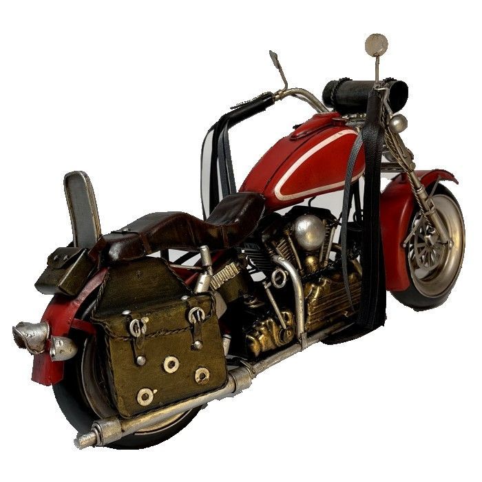 ブリキ モーターサイクル バイク レッド ハーレー コレクション