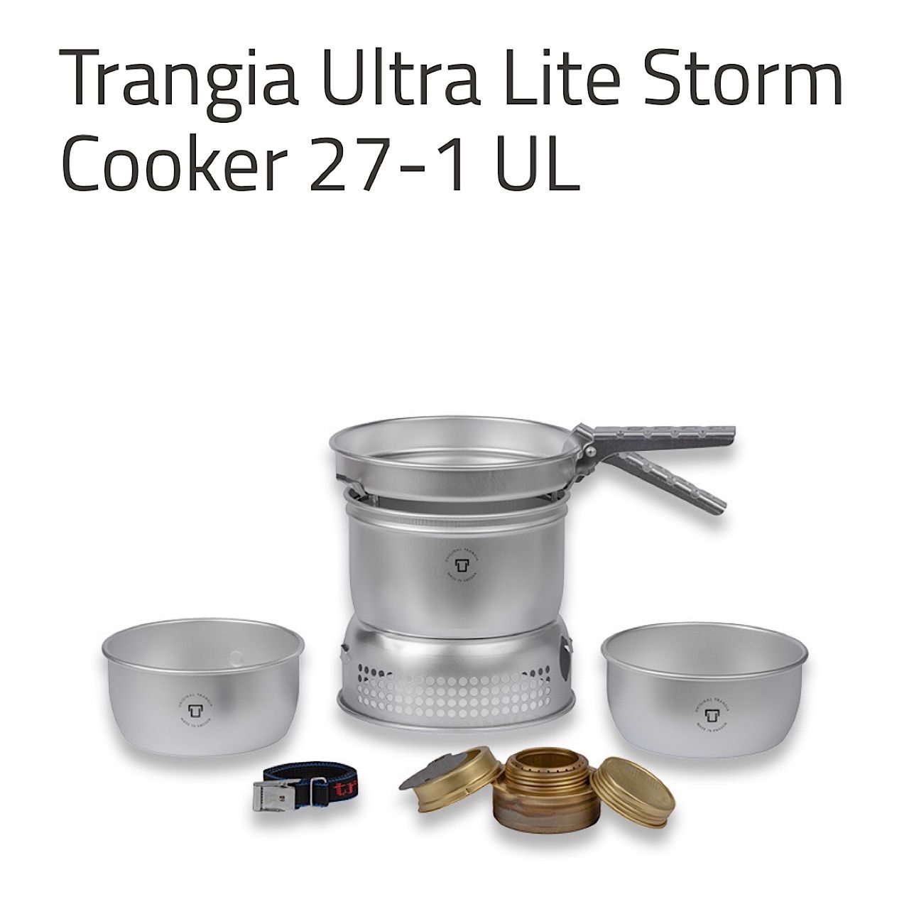 trangia】トランギア 27-1ULストームクッカーS 調理セット