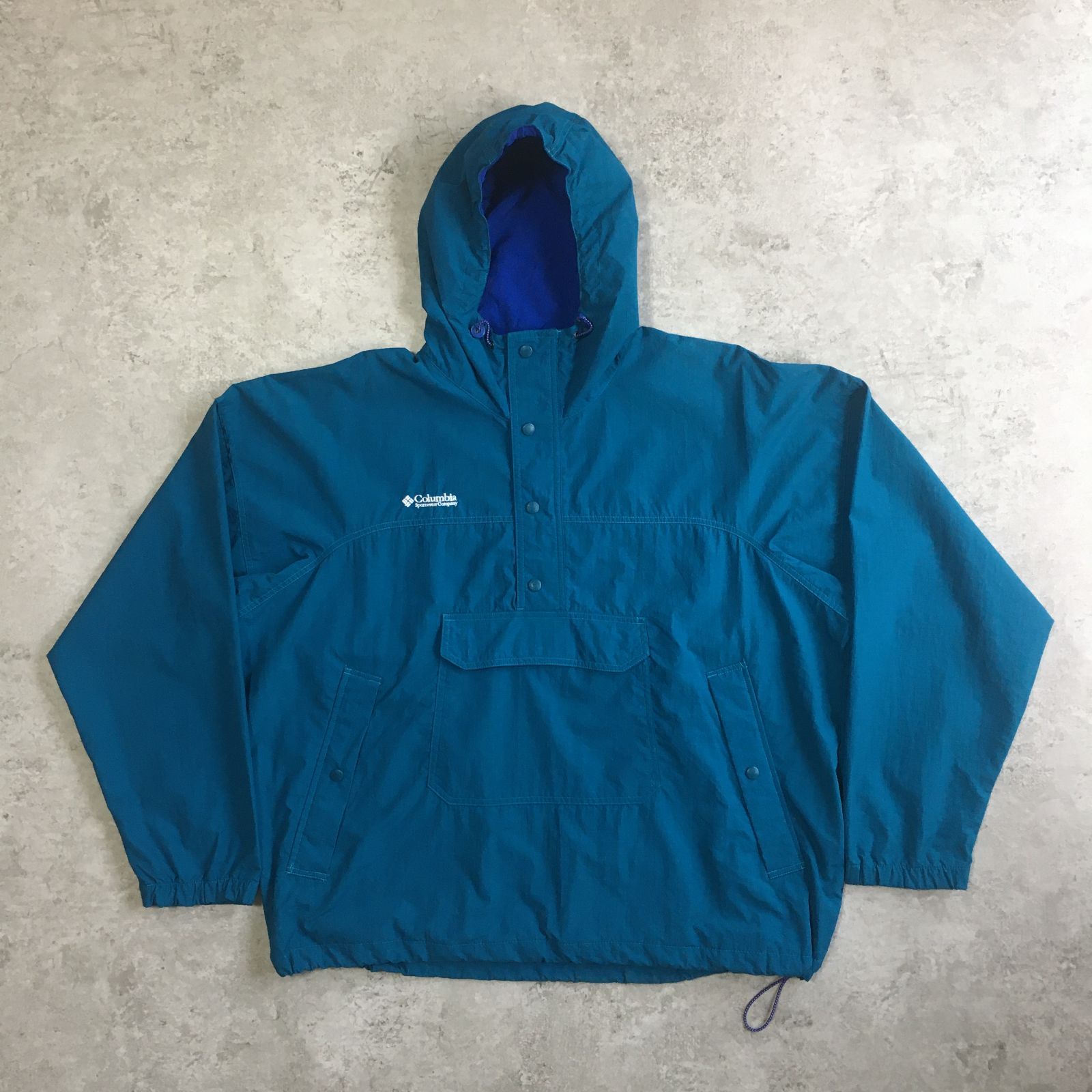 90s Columbia Ripstop Anorak Nylon Paka コロンビア リップストップ 