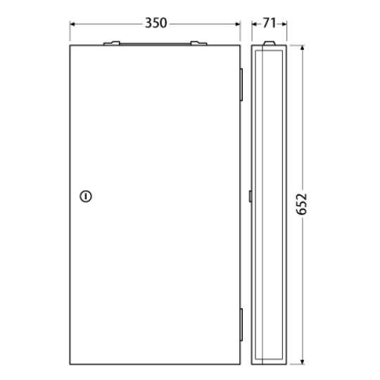 エースキーボックス 100本用 ホワイト KC-100WG 杉田エース キーボックス キーキャビネット 物件管理 キーステーション
