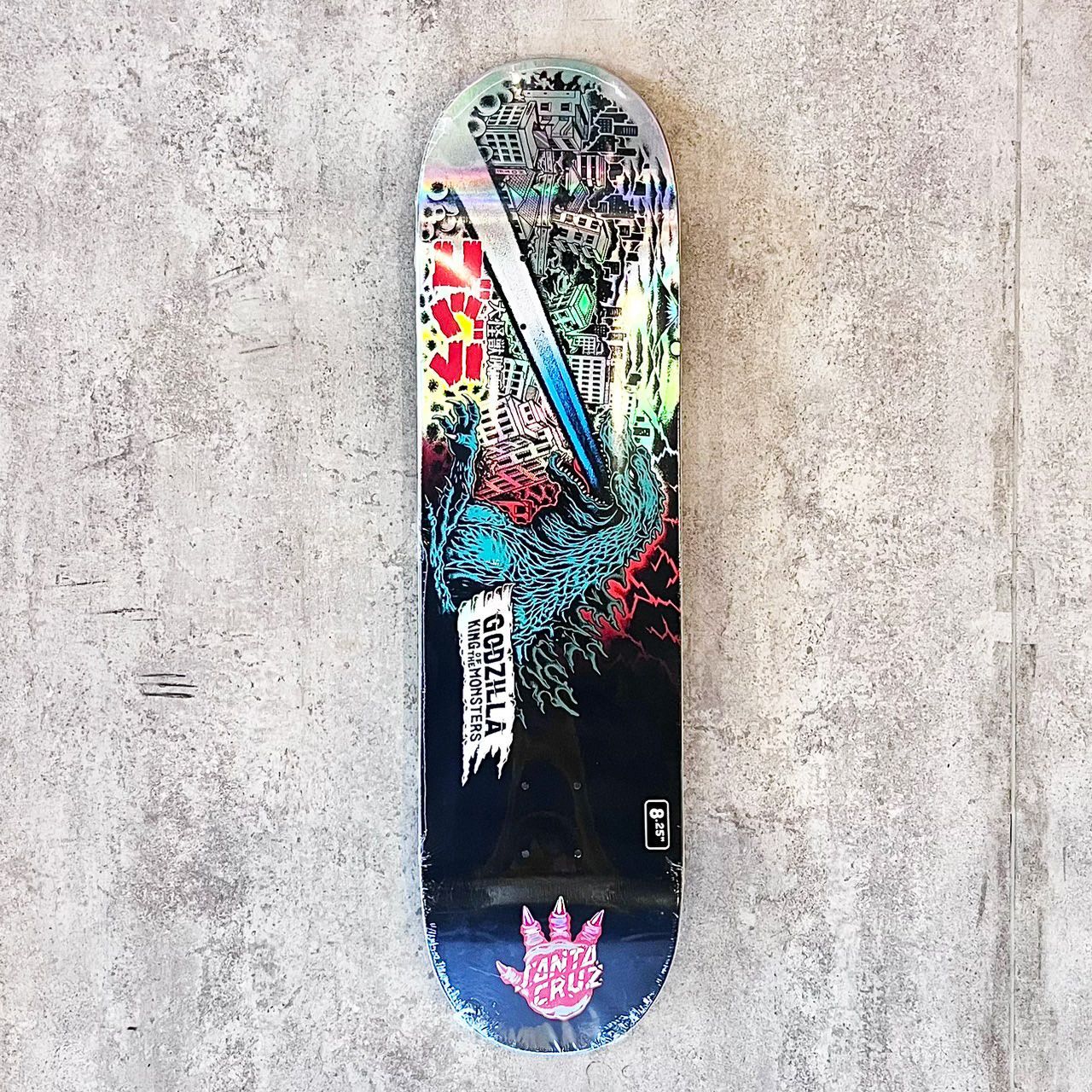 Santa Cruz ゴジラ限定 スケボーデッキ 8.25インチ カテゴリー 【公式