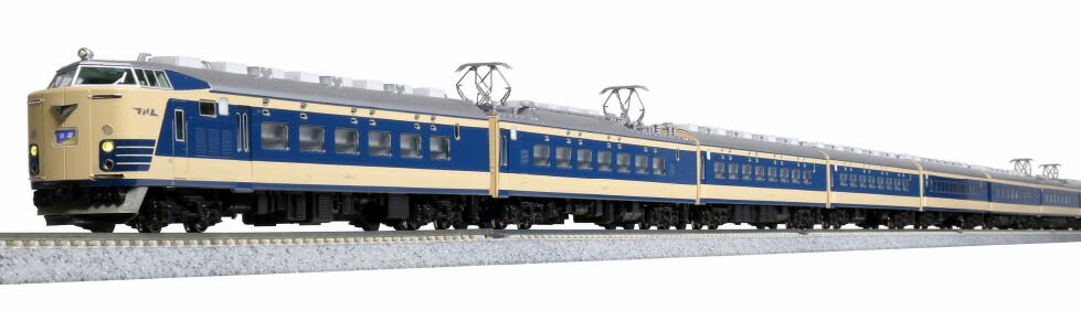 581系(スリットタイフォン) 7両基本セット 【KATO・10-1717 581系(スリットタイフォン) 7両基本セット 【KATO・10-1717