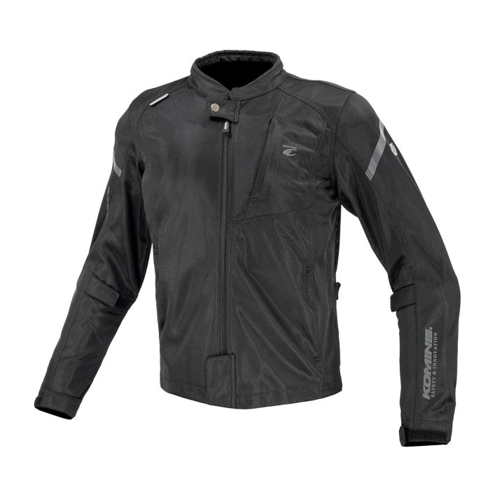 5営業日で発送 コミネ Komine JK-1283 P FULL MESH JACKET S.BK XL 07-1283 ソリッドブラック サイズ XL