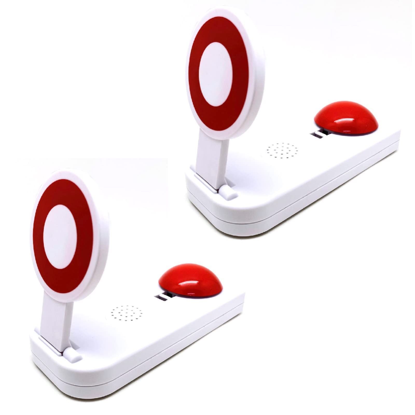 【新着商品】アンサー クイズ ボタン 早押し ピンポン ピンポーン ピンポンブザー ブー パーティー CAWKAY グッズ (2個セット)