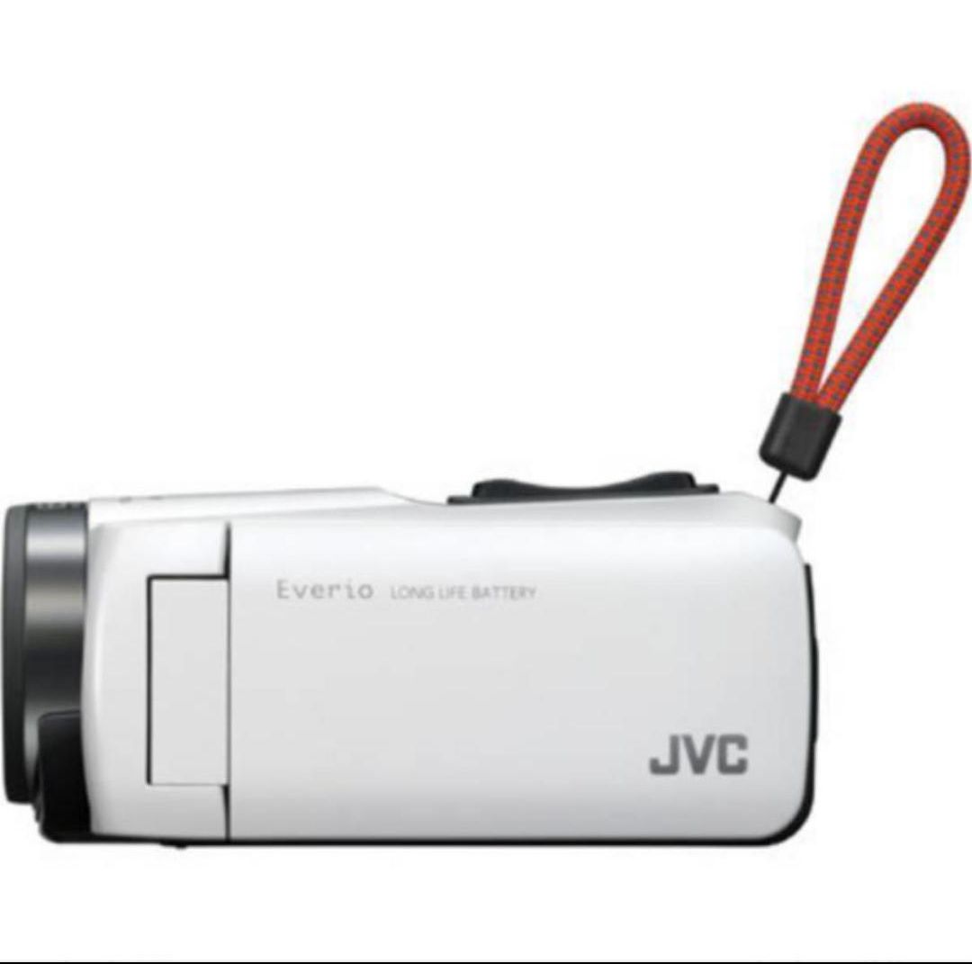新品・未使用】ビクターJVCビデオカメラEverioGZ-F270-W - メルカリ
