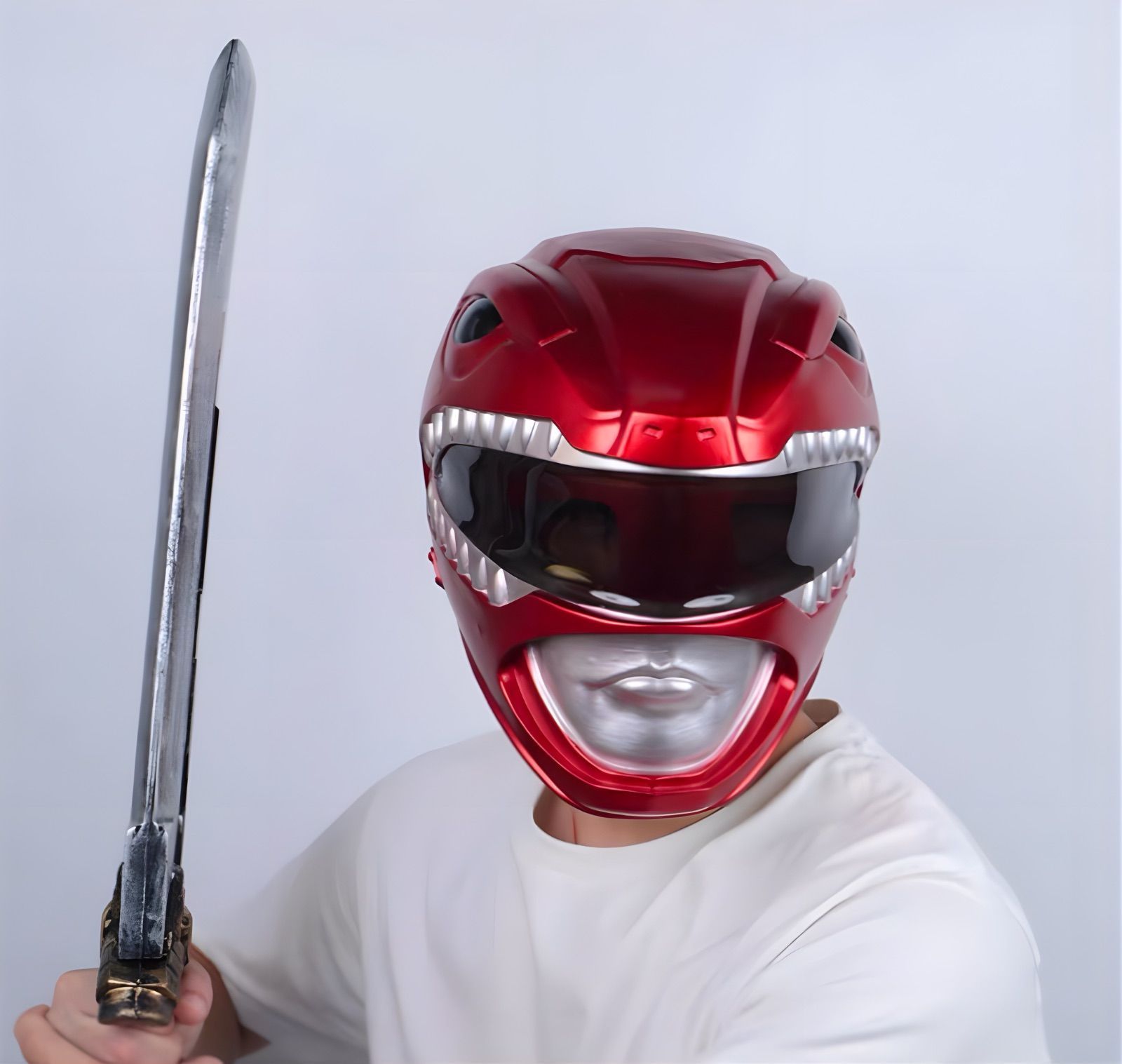 ジュウレンジャー メット ティラノレンジャー マスク ヘルメット