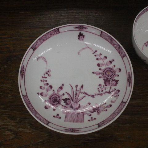 マイセン/アンティーク/マルコリーニ期/お皿/手描き/1770年頃/送料込み