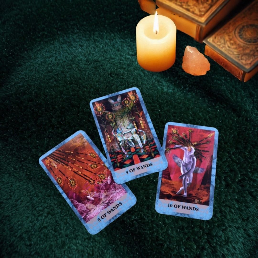 満足感のある 300部 生産品 ブルーストーンタロット fromイギリス