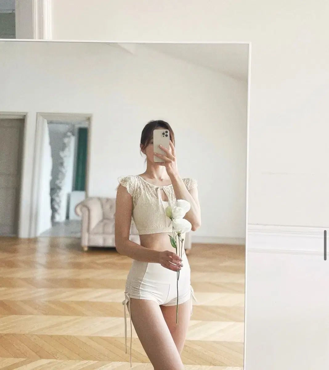 レニーク ポールダンス ウェア ブラックスワン セット