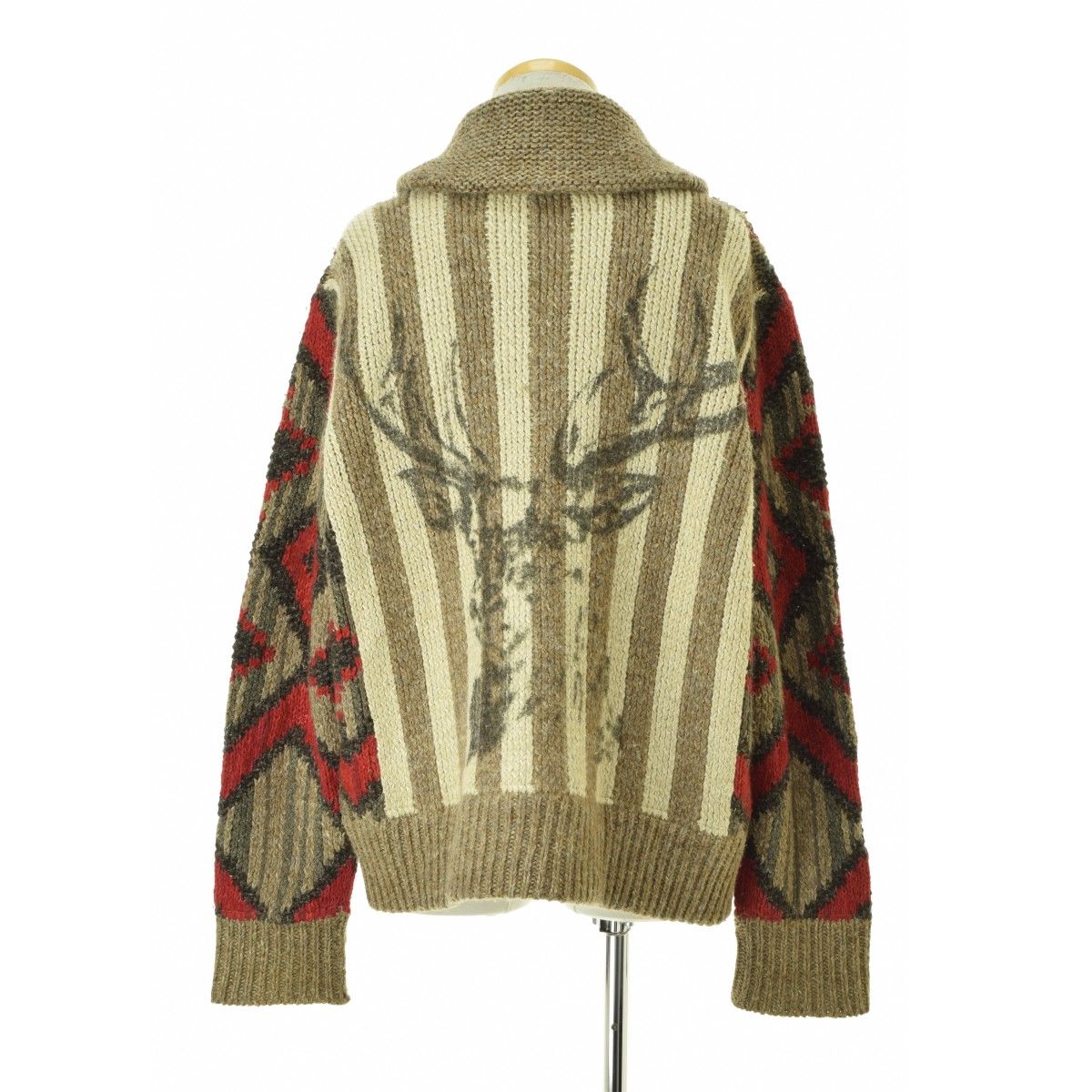 RRL ラルフローレン ネイティブ カーディガン RRL ネイティブ柄 ガウン