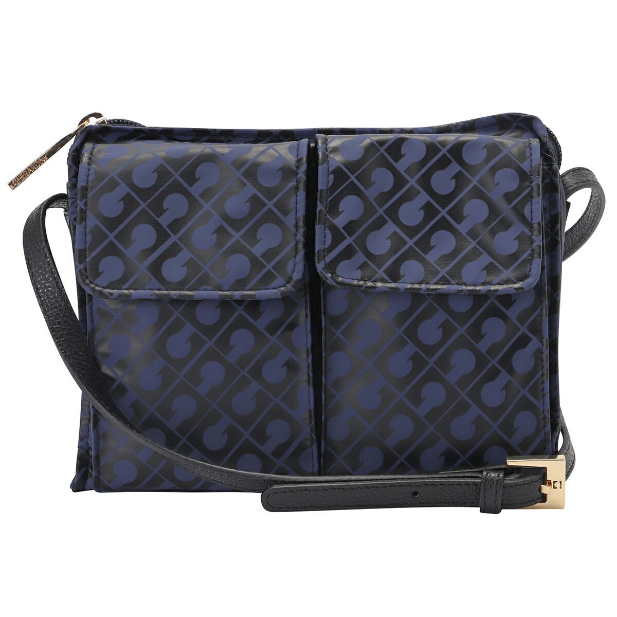 新品、未使用 ゲラルディーニ ショルダーバッグ ソフティ ネイビー