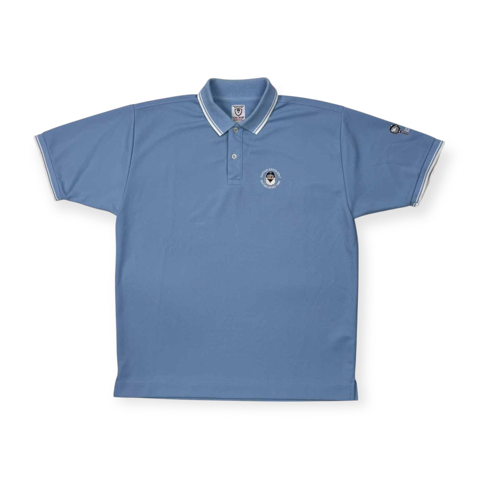 【新品】Captain Santaキャプテンサンタ日本製 ドライポロシャツXL CAPTAIN SANTA キャプテンサンタ GOLF CLUB ドライメッシュ 半袖