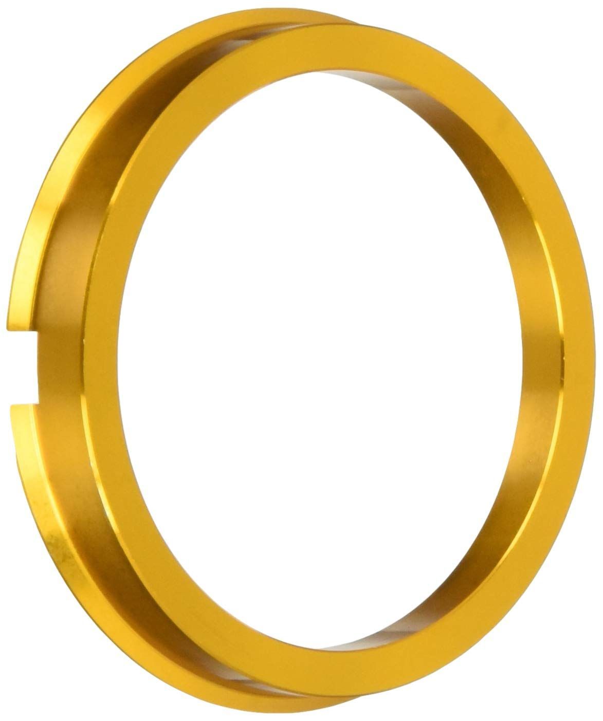 HUB CENTRIC 協永産業 RING 66.5 mm 57 入り ツバ付 BENZ AUDI KYO-EI アルミ製 ゴールド U 66557