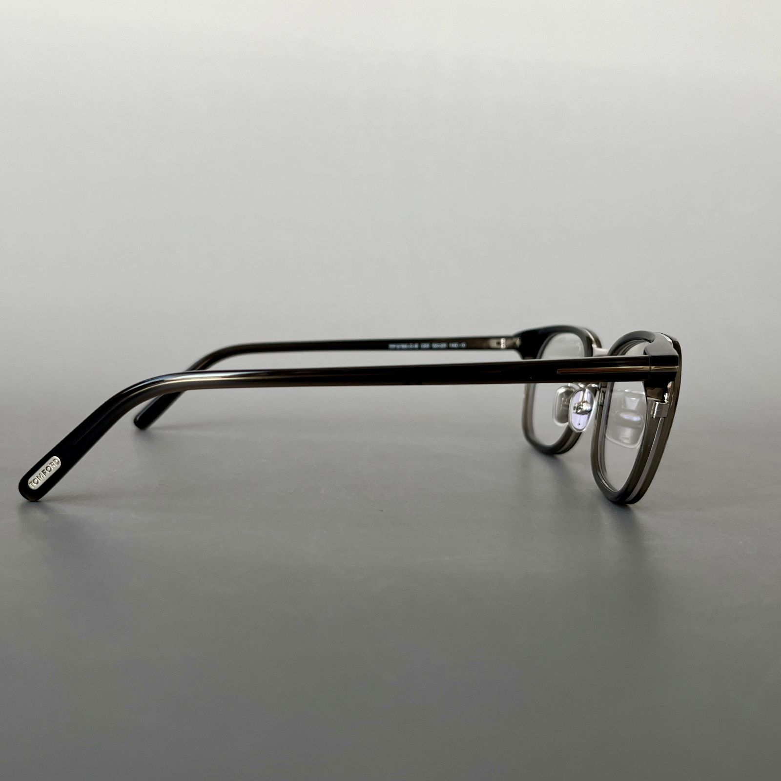 トムフォード メガネ アジアンフィット ウェリントン ブラック ゴールド 黒 金 トムフォード メガネ TOM FORD アジアンフィット ウェリントン