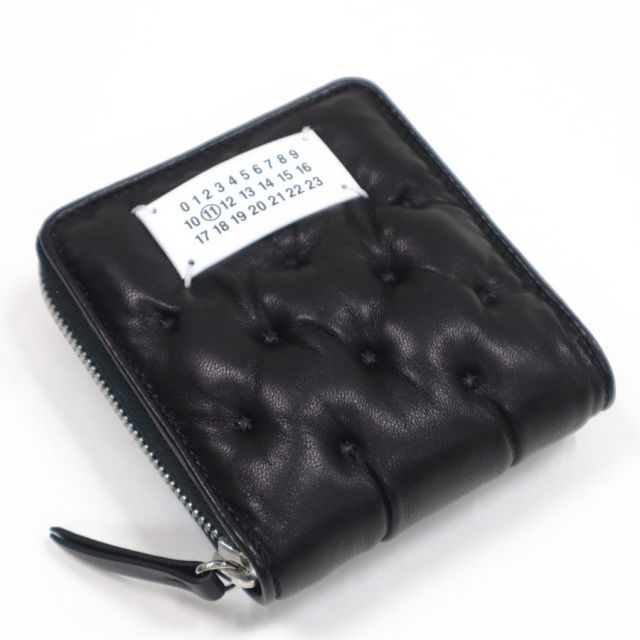 ロエベ LOEWE 長財布 アナグラム 黒 レザー×スエード 【中古】(60893