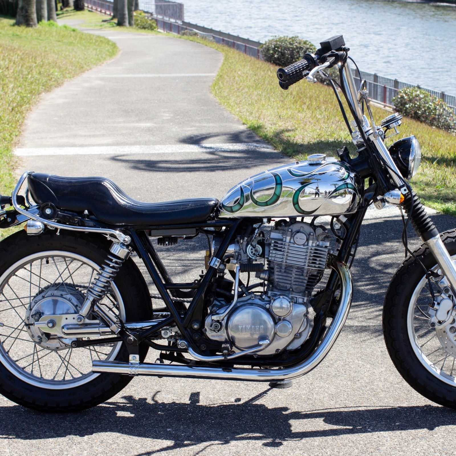 SR400/500用 電装プレート MOTOR ROCK (MR-EL016) - メルカリ
