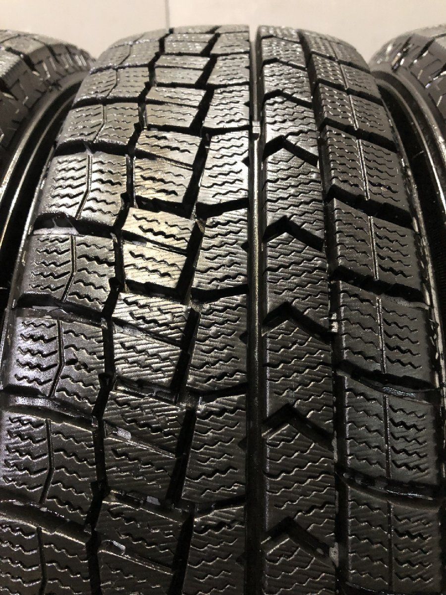 未走行に近い DUNLOP WINTER MAXX WM02 165/65R14 14インチ スタッドレス 4本 ソリオ タンク ルーミー ソリオ等　(KTN052)