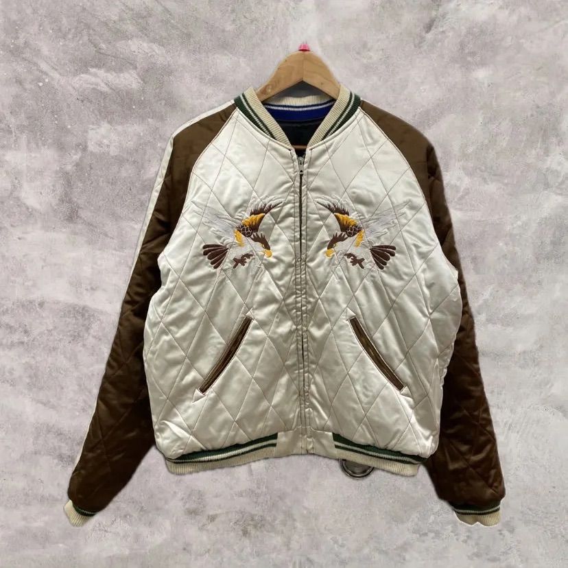 69.テーラー東洋 リバーシブルスカジャン M18484 Lサイズ - メルカリ