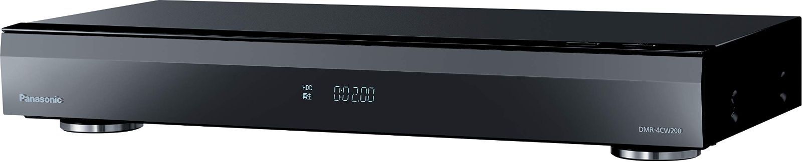 パナソニック 2TB 3チューナー ブルーレイレコーダー 4Kチューナー内蔵 4K放送長時間録画|W録画対応 おうちクラウドDIGA DMR-4CW200