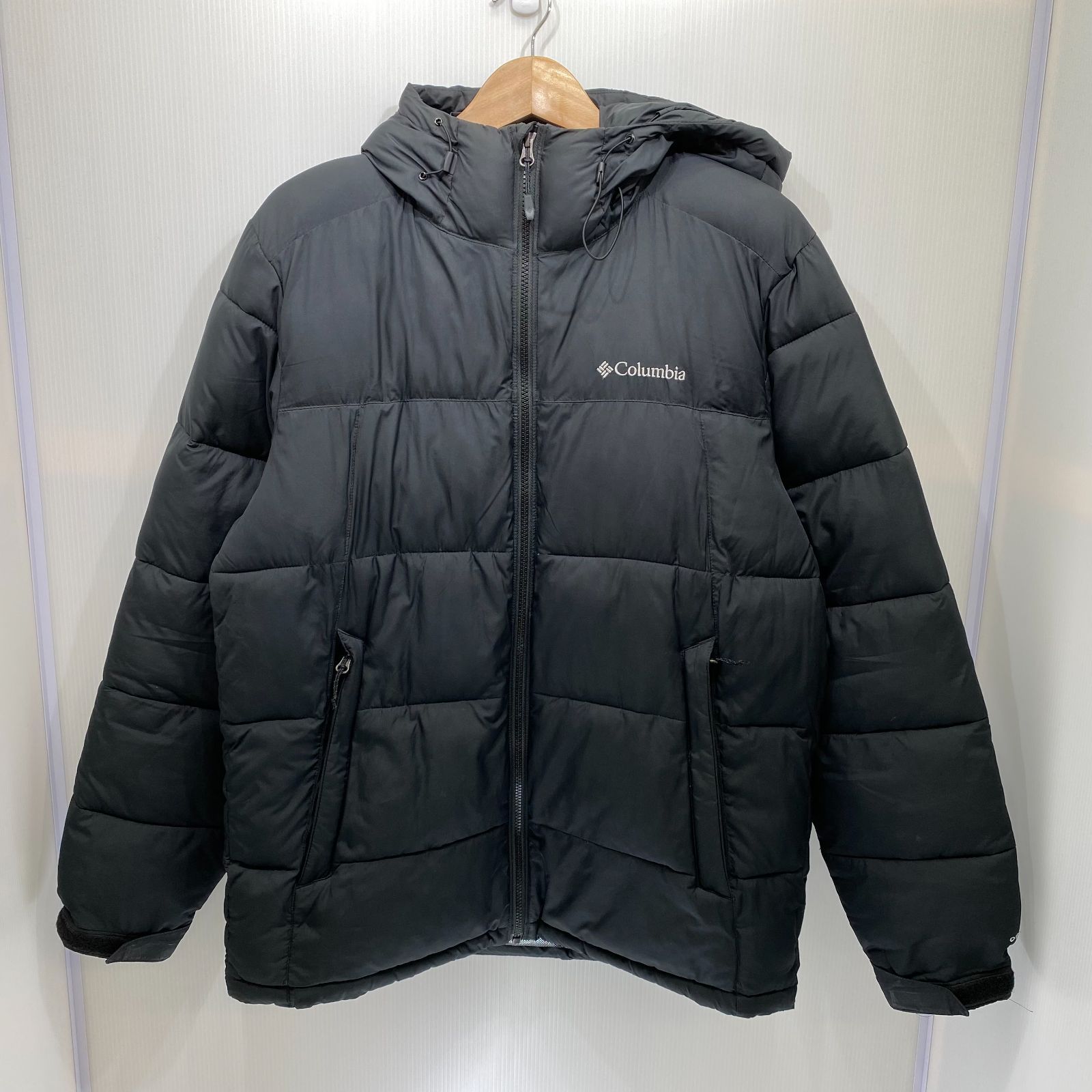 Columbia PIKE LAKE HOODED JACKET 219 WE0020 Lサイズ ブラック 