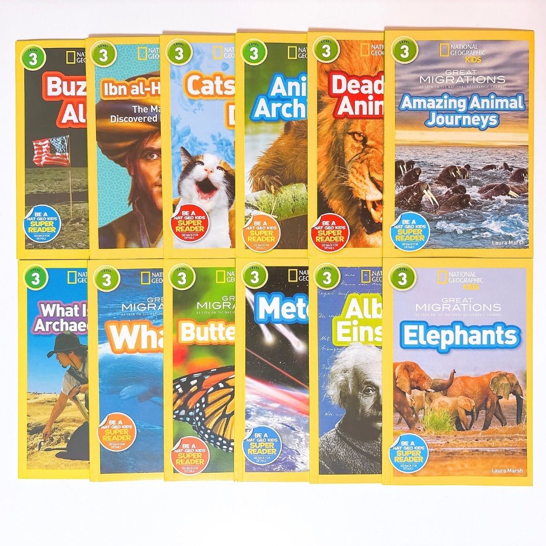 National Geographic Kids Level3 38冊 英語絵本 音源付き ナショジオ 