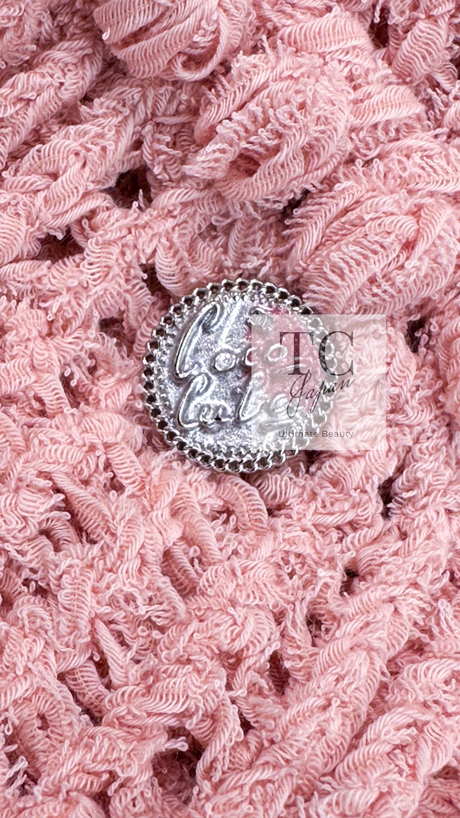 ★カールラガーフェルド★ツイードワンピース★ CHANEL - シャネル ワンピース CHANEL 59万 ピンク マルチカラー