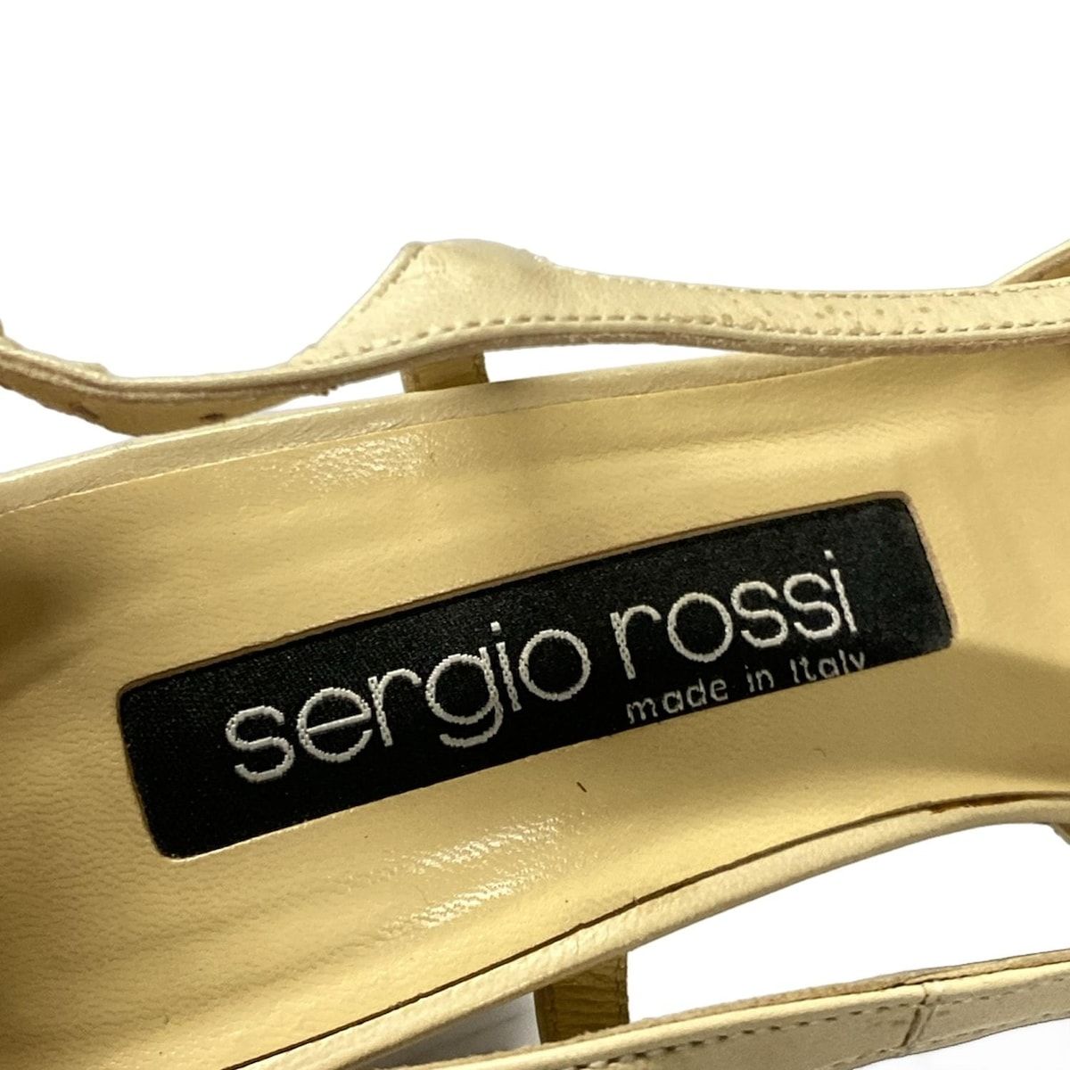 セルジオロッシ ミュール Sergio Rossi 37ハーフ Sergio Rossi(セルジオ ロッシ)｜srSI ROSSI ミュール/ブラック の通販