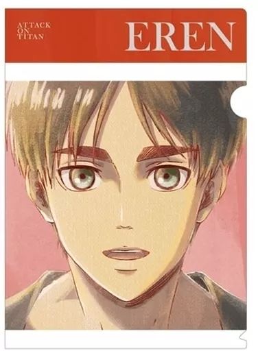 進撃の巨人　エレン・イェーガー　クリアファイル Anique Shop JAPAN