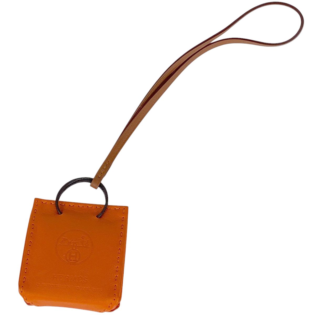 エルメス HERMES サックオランジュ バッグチャーム ストラップ