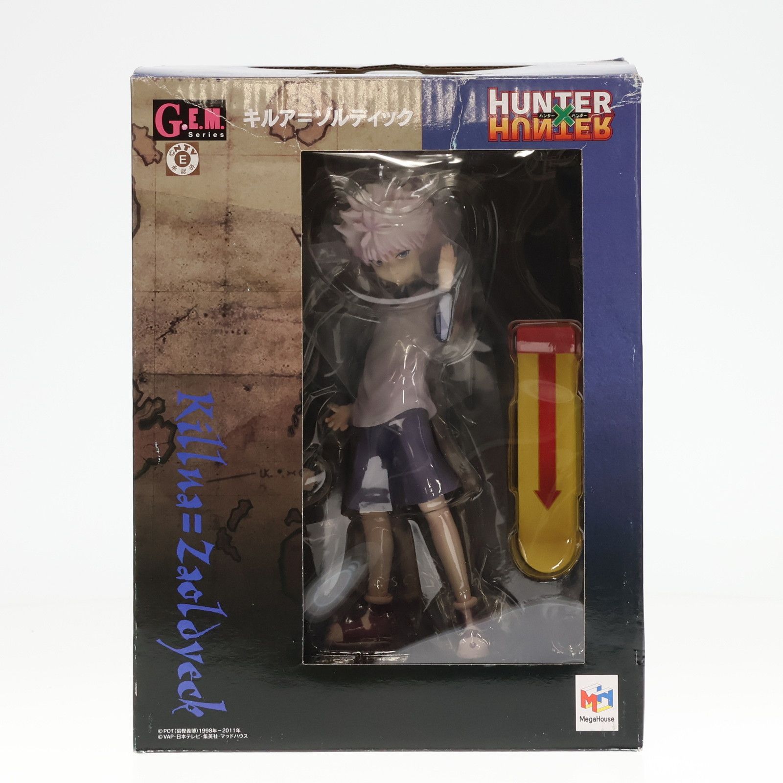 G.E.M.シリーズ HUNTER×HUNTER(ハンター×ハンター) キルア HUNTER×HUNTER キルア＝ゾルディック | メガホビ MEGAHOBBY STATION