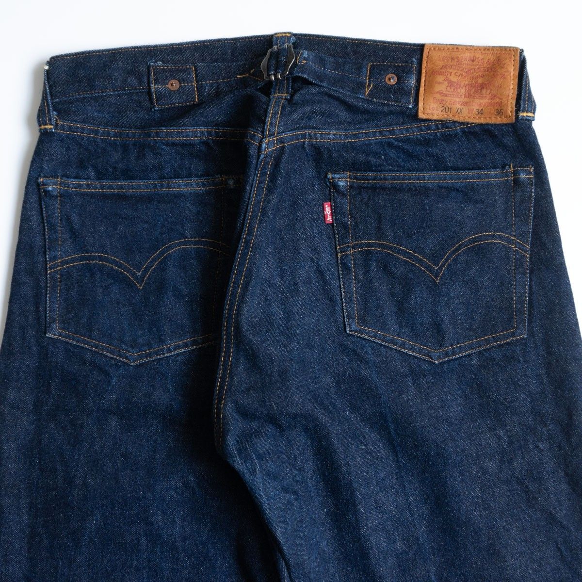 Levi's 201 XX ストレートデニム 34/36 XX 0 Levi's ダークブルー